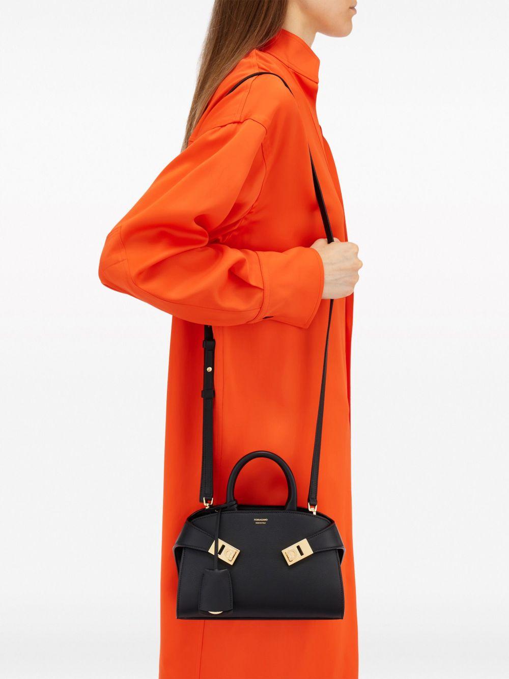 Hug mini bag 215975 HUG MINI 768853NERO NERO FERRAGAMO 