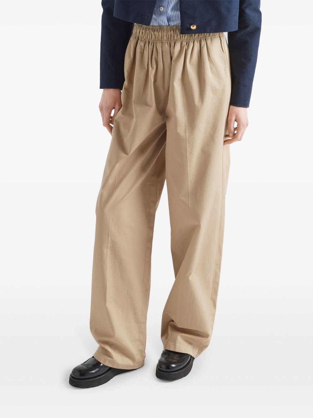 Triangle logo trousers P289H 1BMSF0065 PRADA 