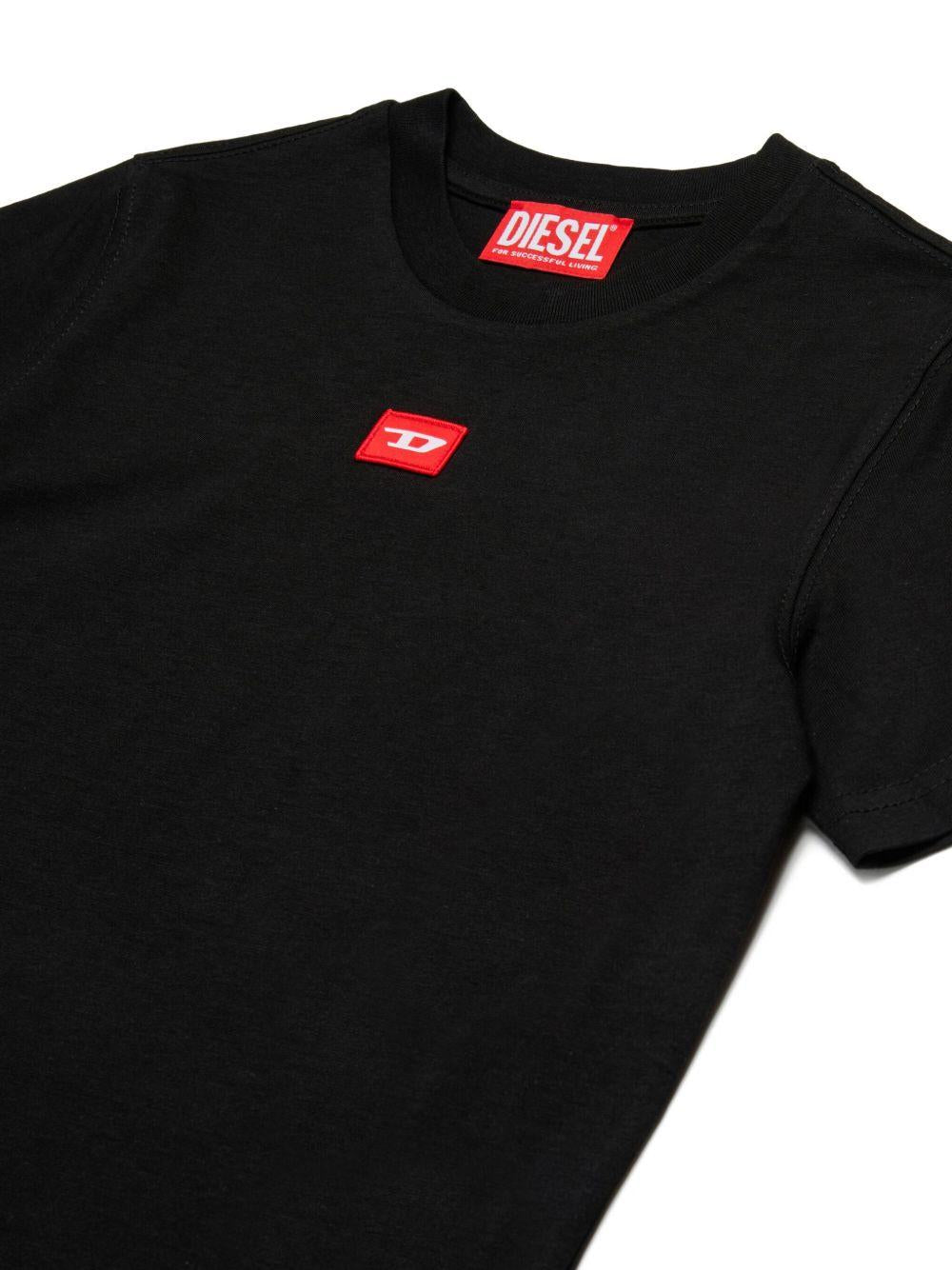 txdiego T-shirt with patch J02501 0GRAIK900 DIESEL KID 