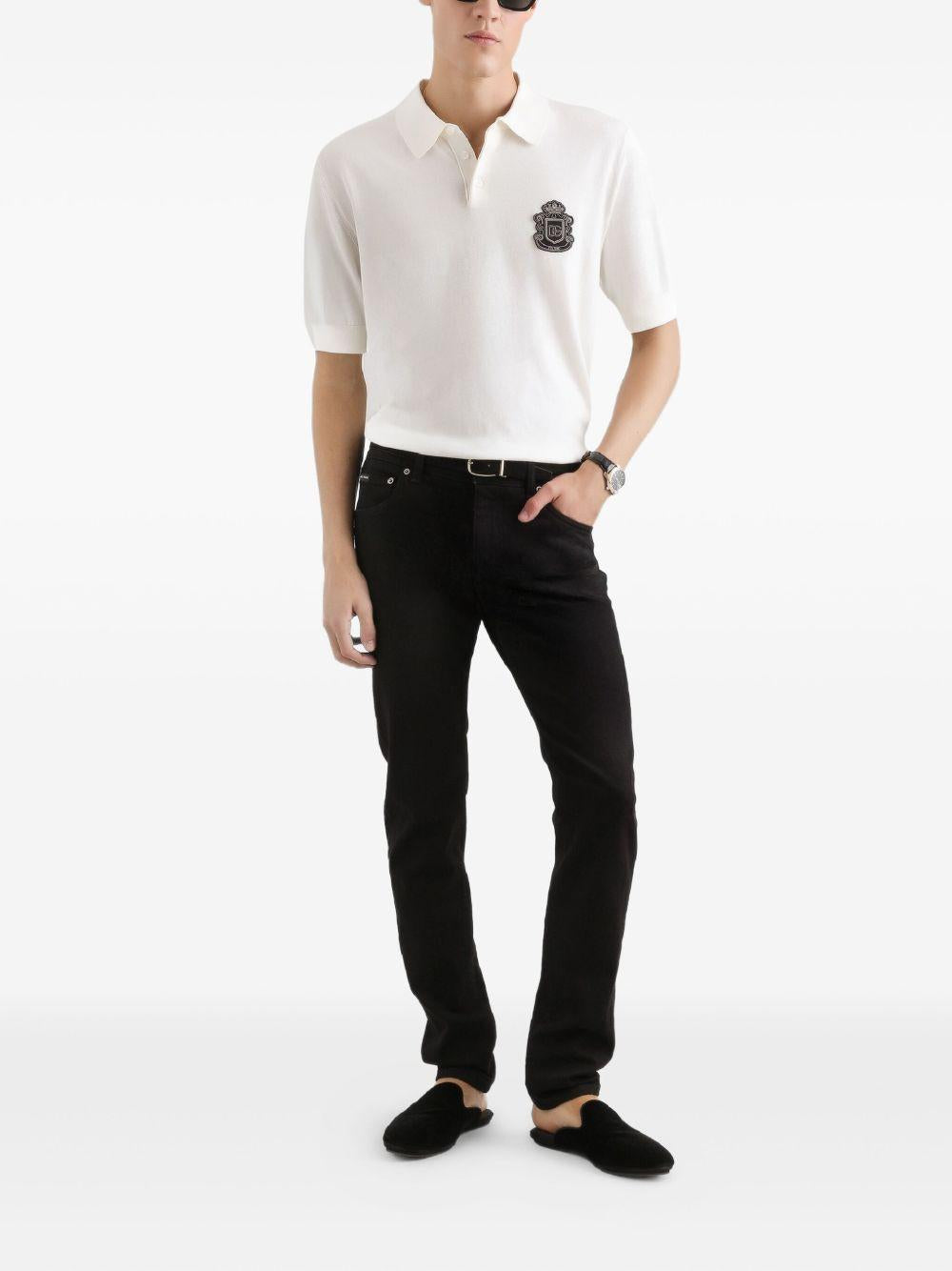 Cotton polo shirt GXZ02Z JBCIUW0111 DOLCE & GABBANA 