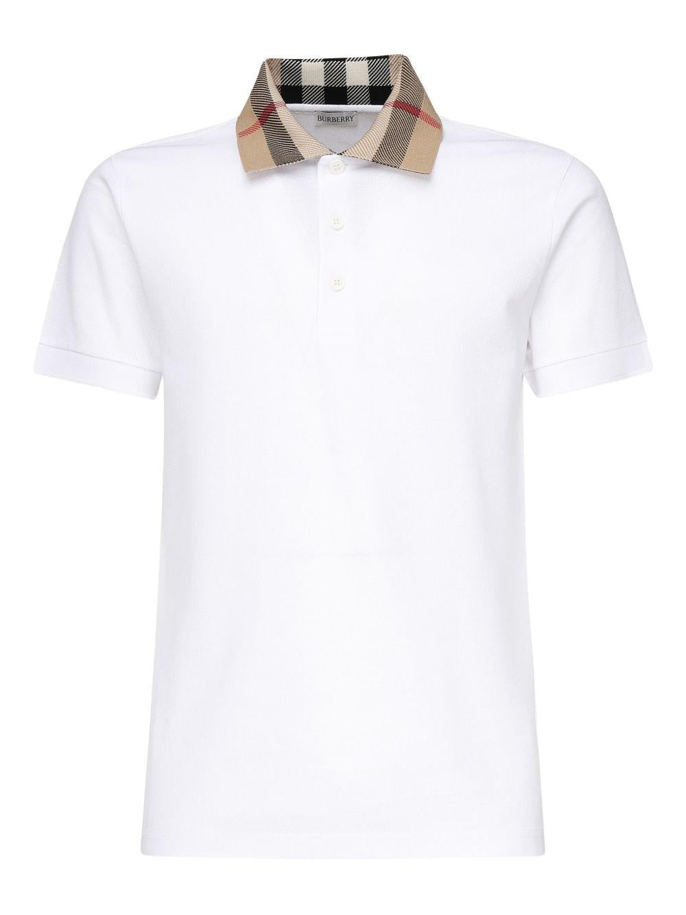 Vintage check print-detail polo shirt 8071621 A1464 BURBERRY 