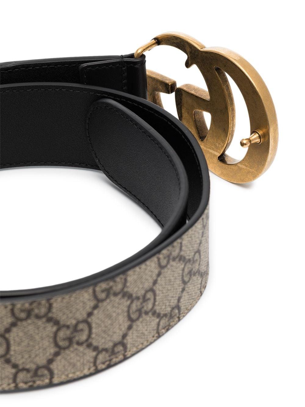 GG Supreme Marmont leather belt 400593 92TLT9769 GUCCI 