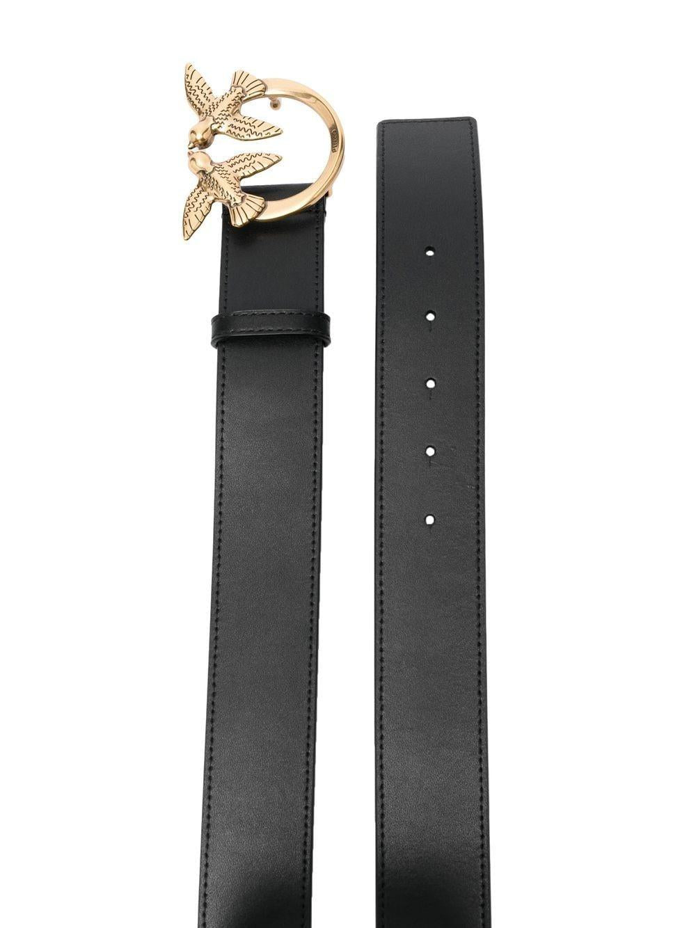 Gold logo belt 100120 A0F1Z99Q PINKO 