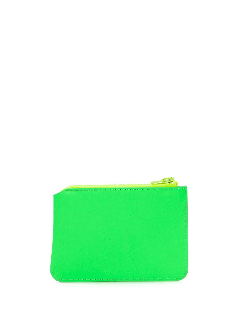 Wallets with zip CG0068 FLUO GREEN ACNE STUDIOS 