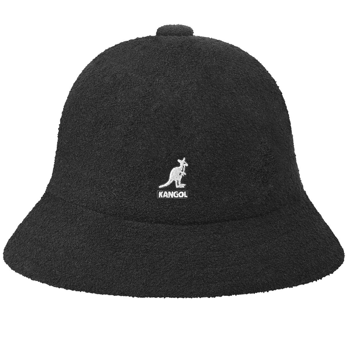 Front logo bucket 0397BC BLACK KANGOL 
