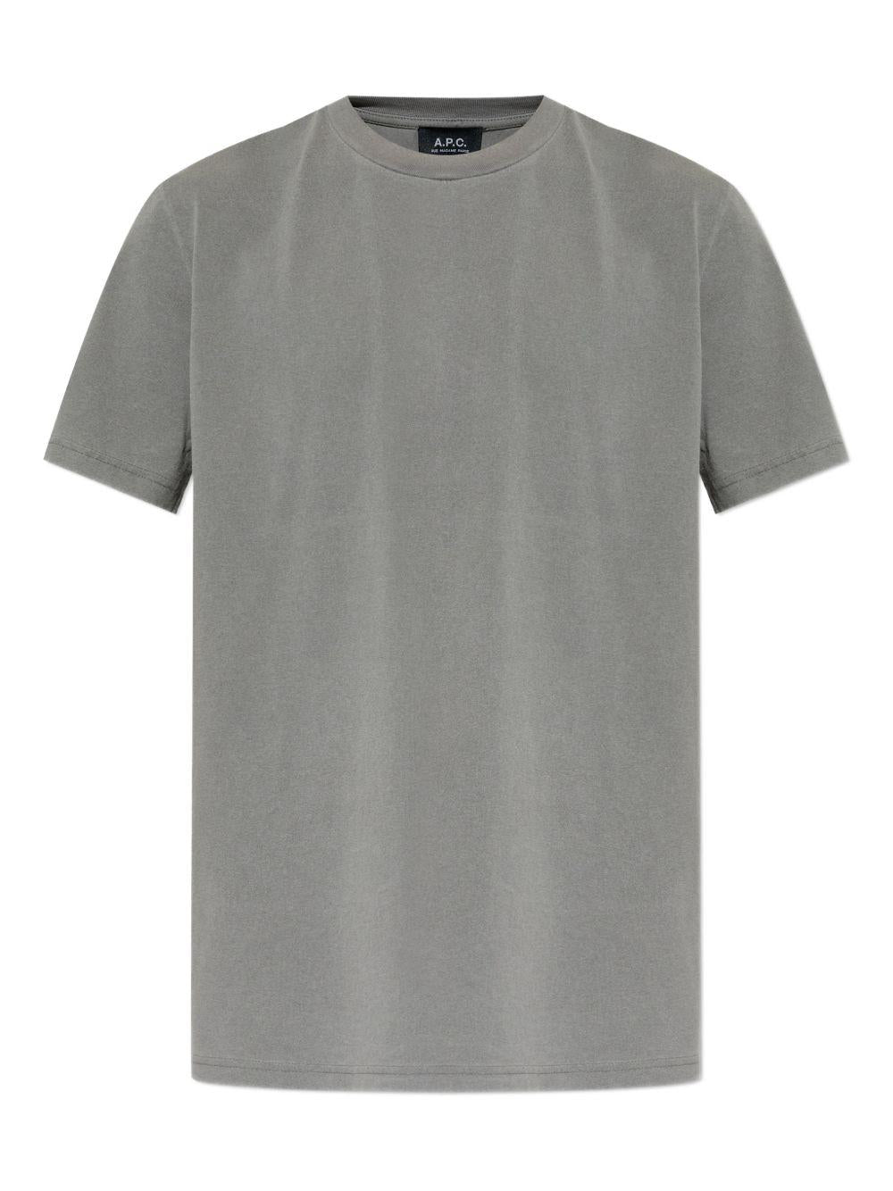Short-sleeved T-shirt with logo print on the back COHBS M26465LZA A.P.C. 