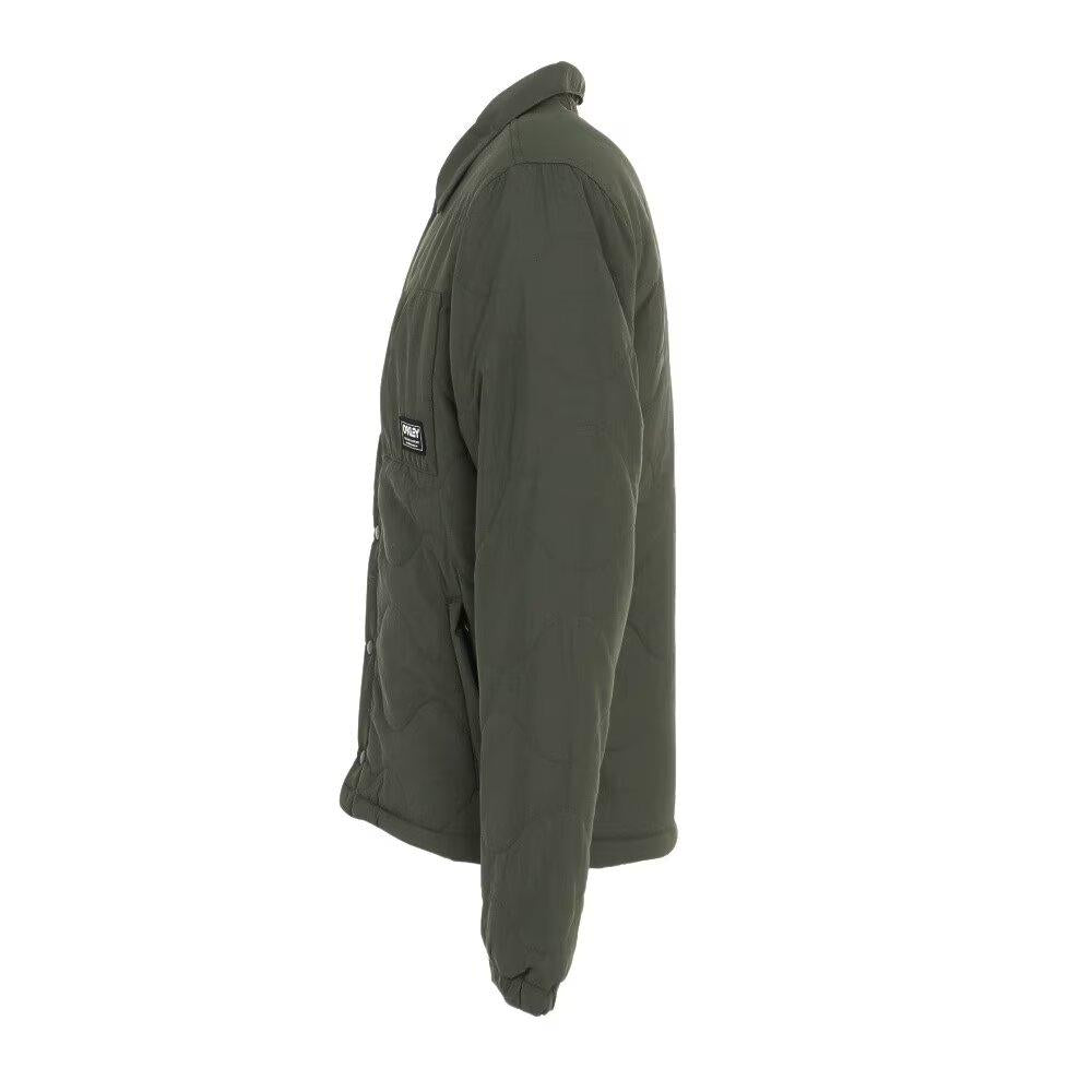 Green quilted sherpa jacket FOA404870 86L OAKLEY 