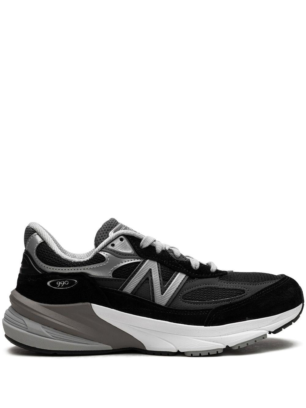 990V6 "Black/Silver" sneakers<BR/><BR/> W990BK6 BLACK NEW BALANCE 