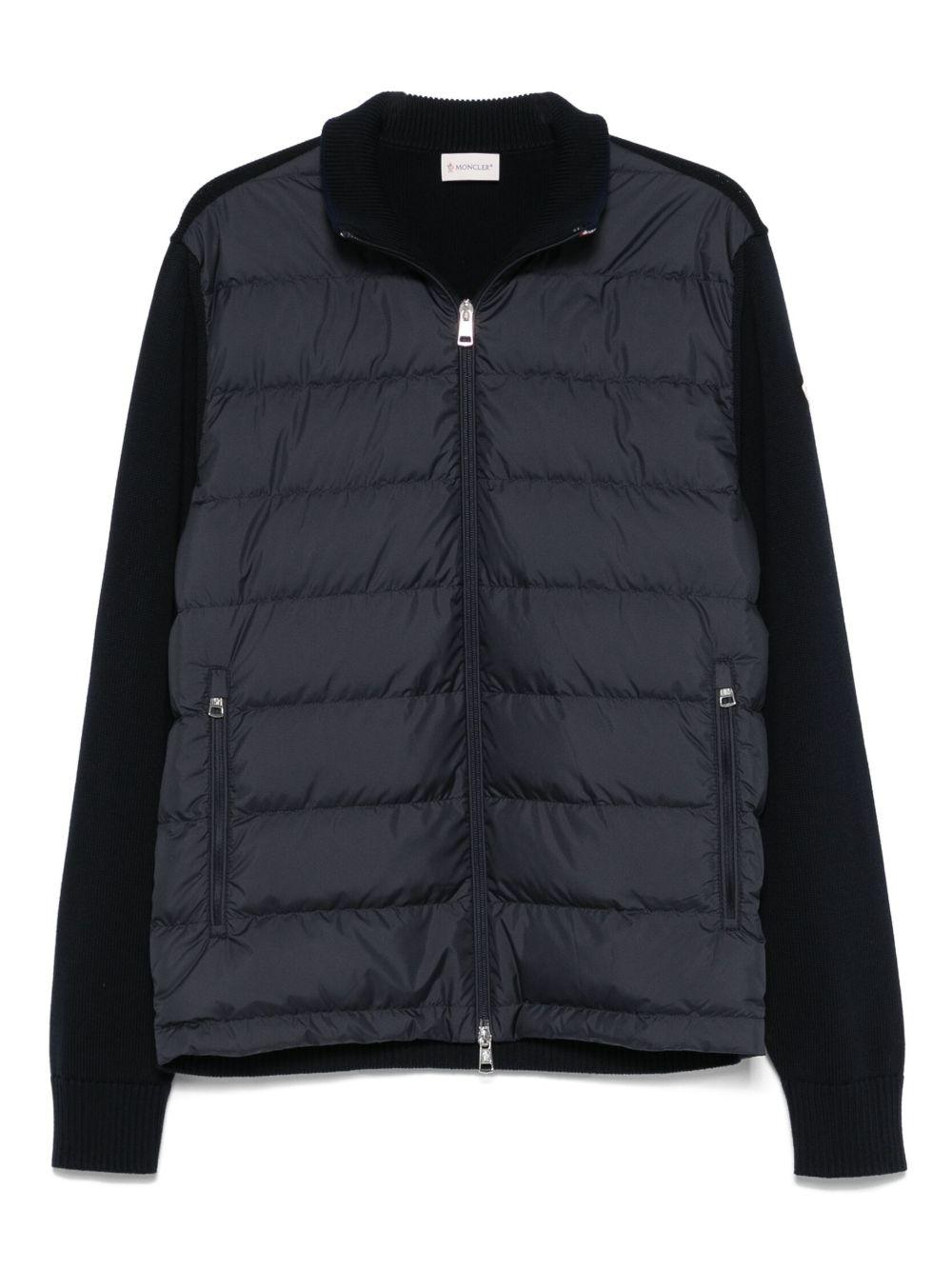Padded Zip-Up Cotton Cardigan K20919B00003 M1367776 MONCLER 