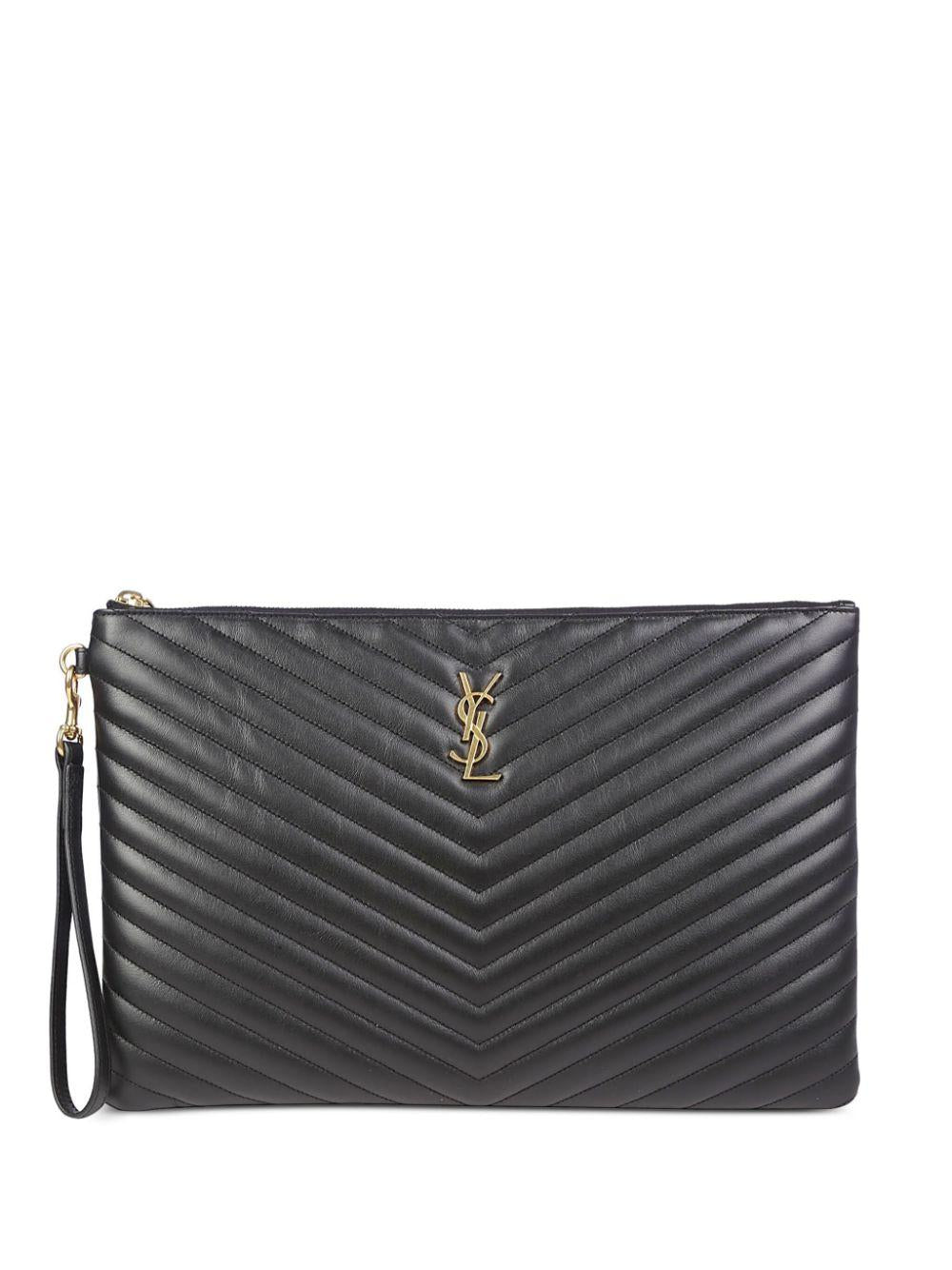 Cassandre matelassé pochette 440222 CWU011000 SAINT LAURENT 