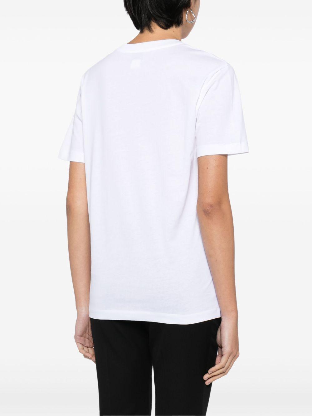 Patou Patou organic-cotton T-shirt<BR/><BR/><BR/> JE1129999 001W PATOU 
