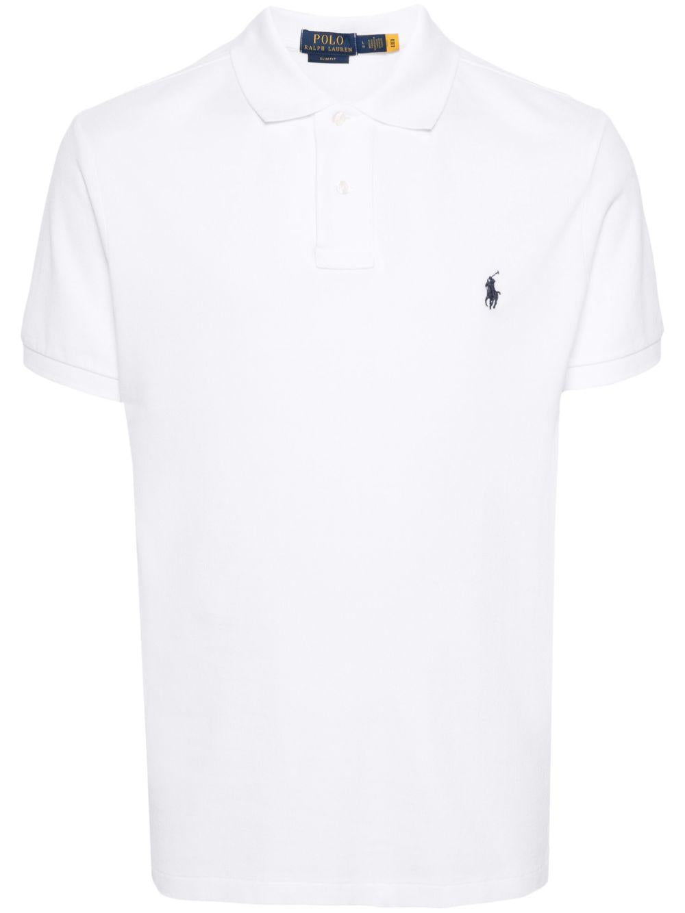Polo Pony cotton polo shirt 710548797001 WHITE POLO RALPH LAUREN 