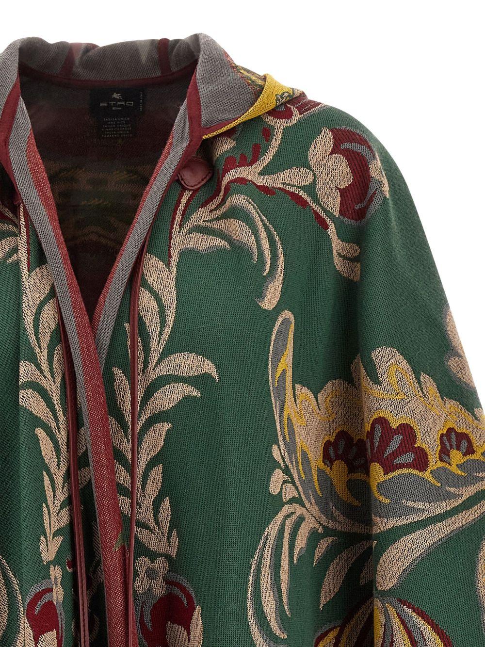 Cape in wool and viscose blend WRBD0027 AQ291X0826 ETRO 