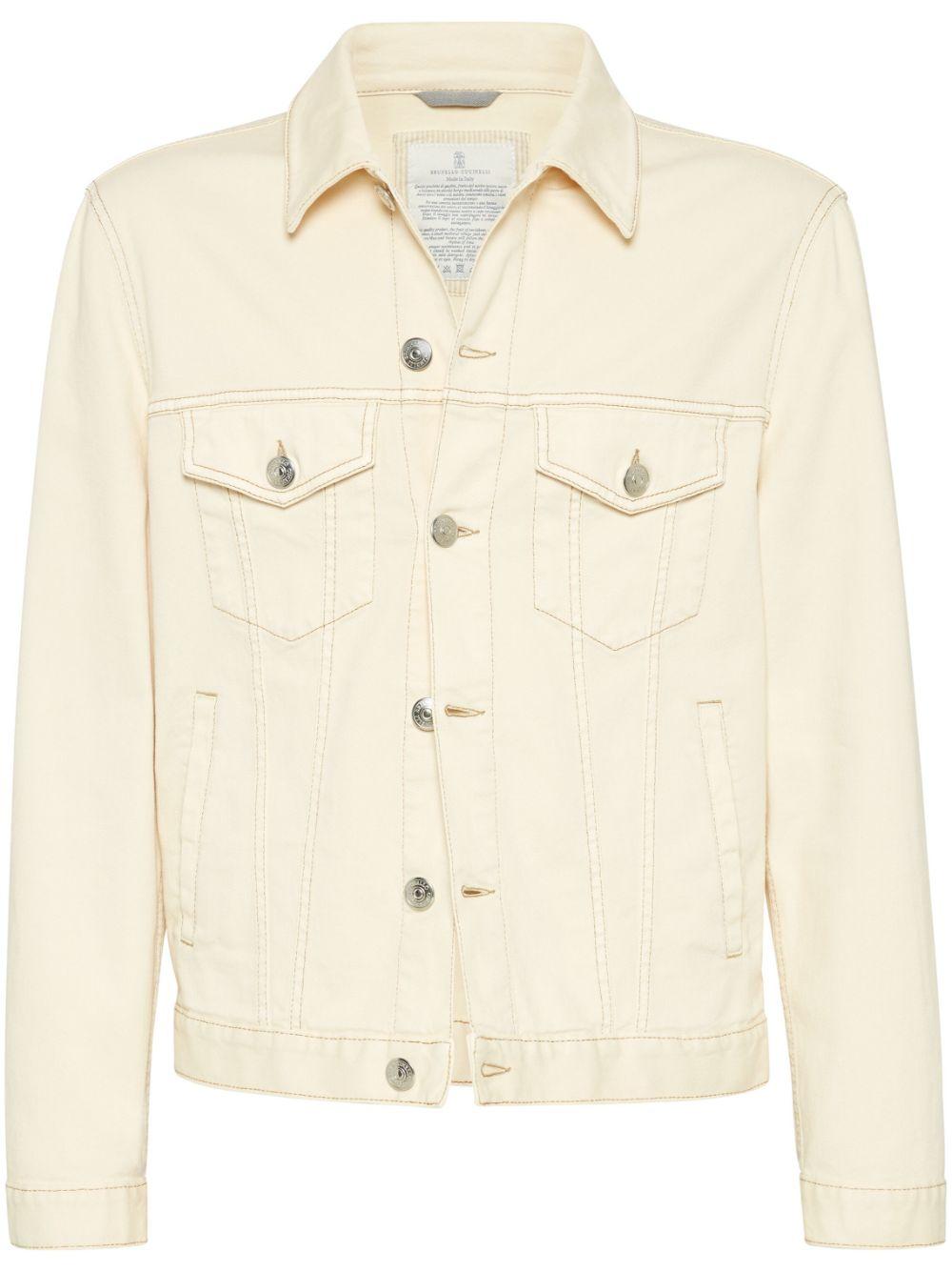 Shirt denim jacket<BR/><BR/><BR/> M277P6910 C7019 BRUNELLO CUCINELLI 