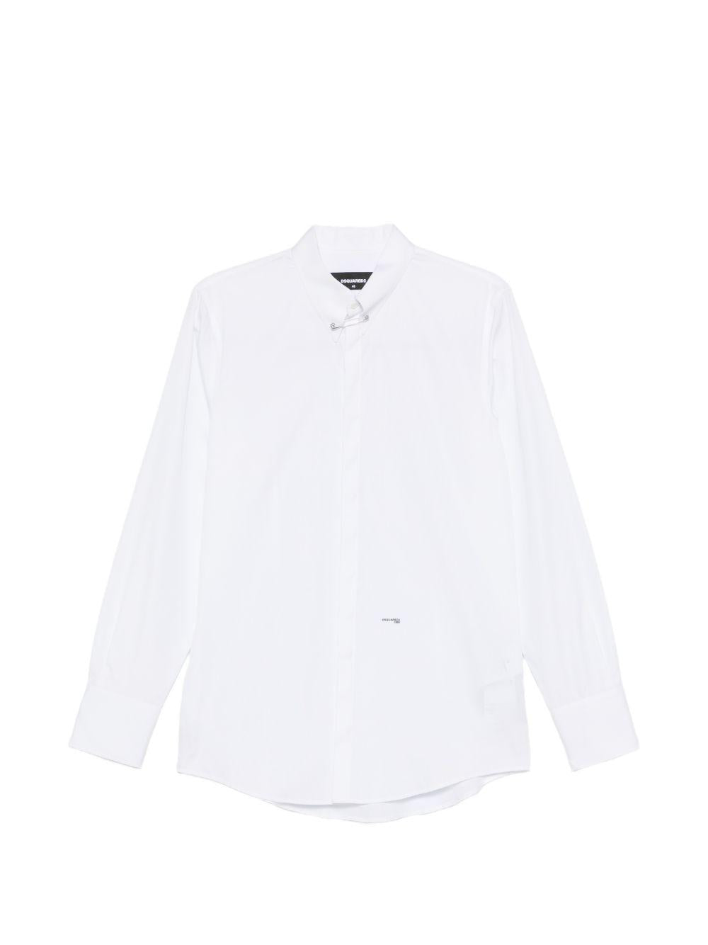 pin-collar slim-fit shirt S74DM1008 S36275100 DSQUARED2 