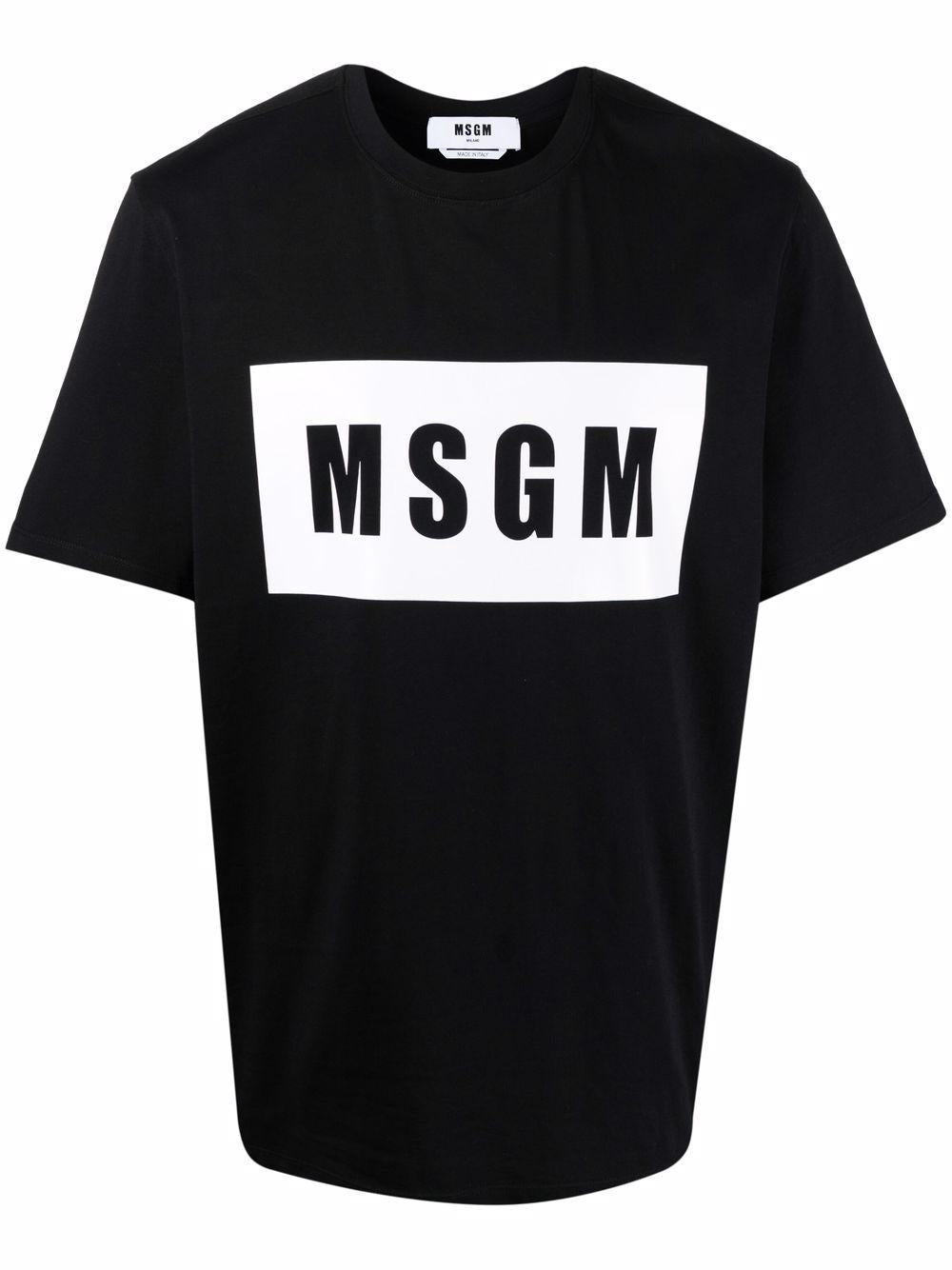 Logo patch T-shirt 2000MM520 20000299 MSGM 