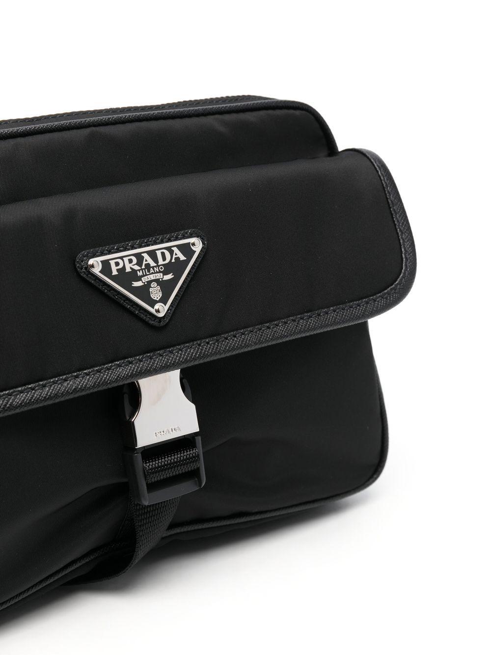 Re-Nylon pouch crossbody bag<BR/> 2VH133 2DMHF0002 PRADA 