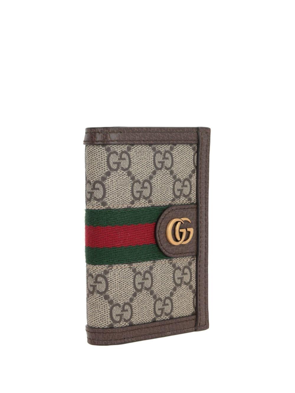 Ophidia GG-plaque wallet<BR/><BR/> 734943 FADI79764 GUCCI 