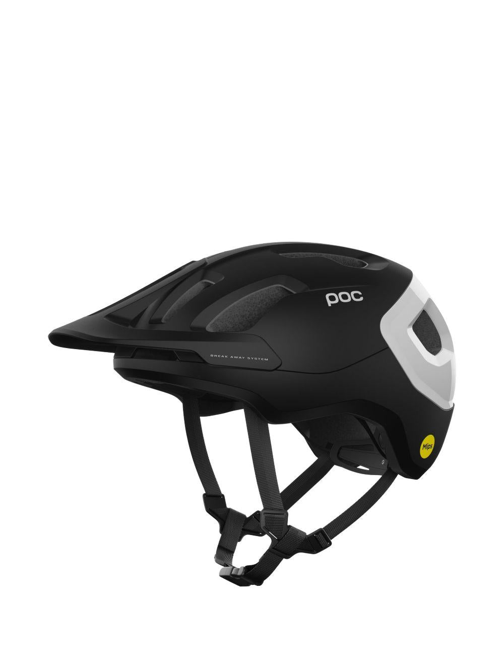 Axion Race MIPS helmet 10743 URANIUM BLACK/HYDROGEN WHITE POC 