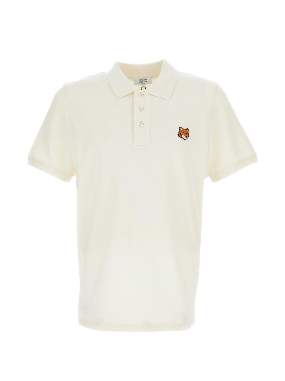 "Fox Head" polo shirt PM00209KP0002 0063 MAISON KITSUNÉ 