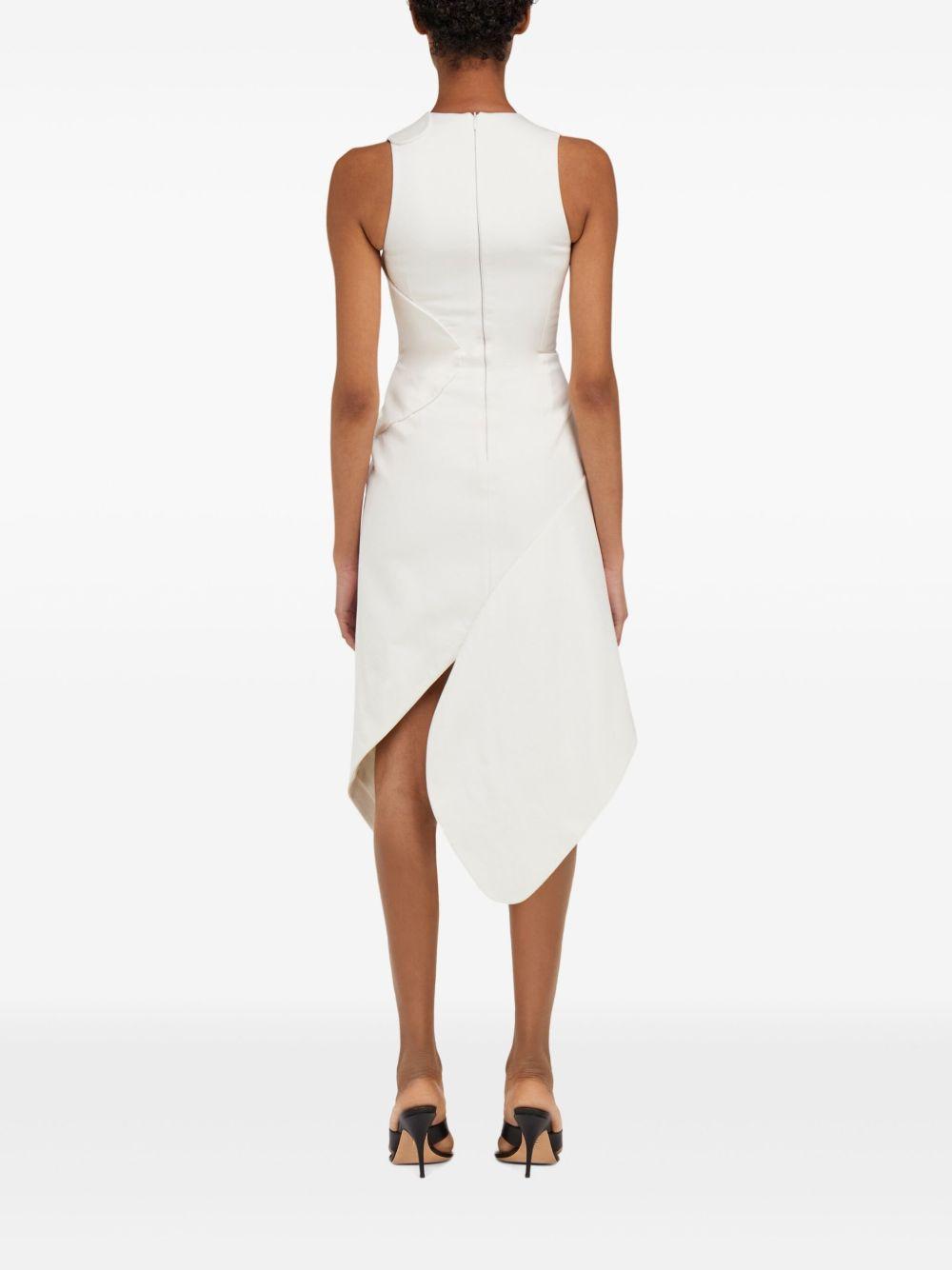 Asymmetric midi dress<BR/><BR/> A 783811MASCARPONE FERRAGAMO 