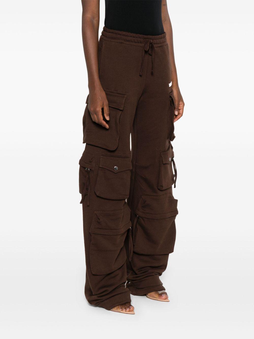 "Fern'' mauve fade long pants 251WCP00260 JJF007AA204 THE ATTICO 