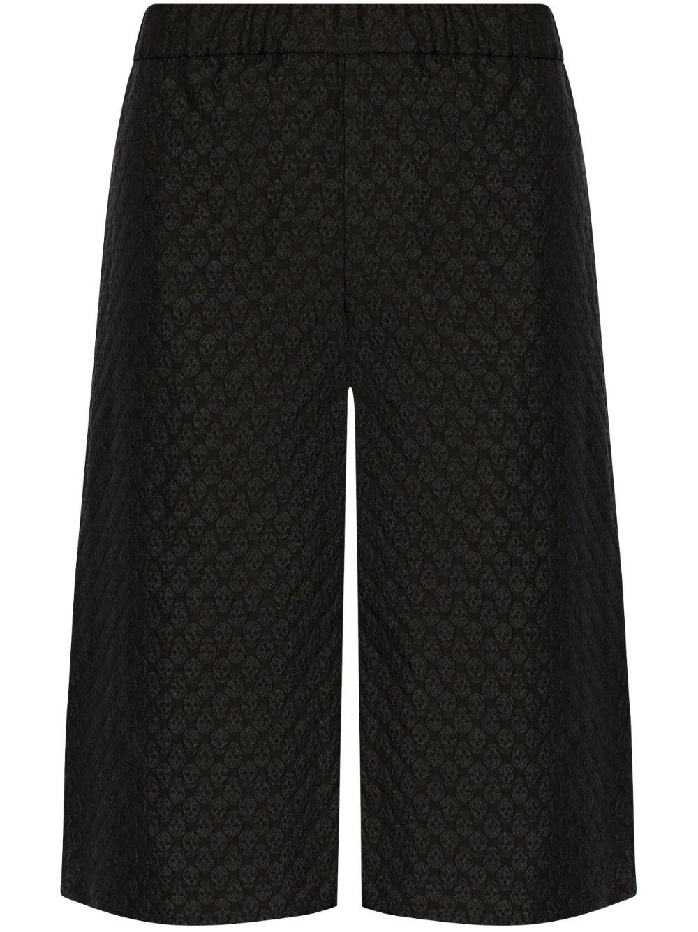Shorts with skull pattern 814209 QRABU1010 ALEXANDER MCQUEEN 