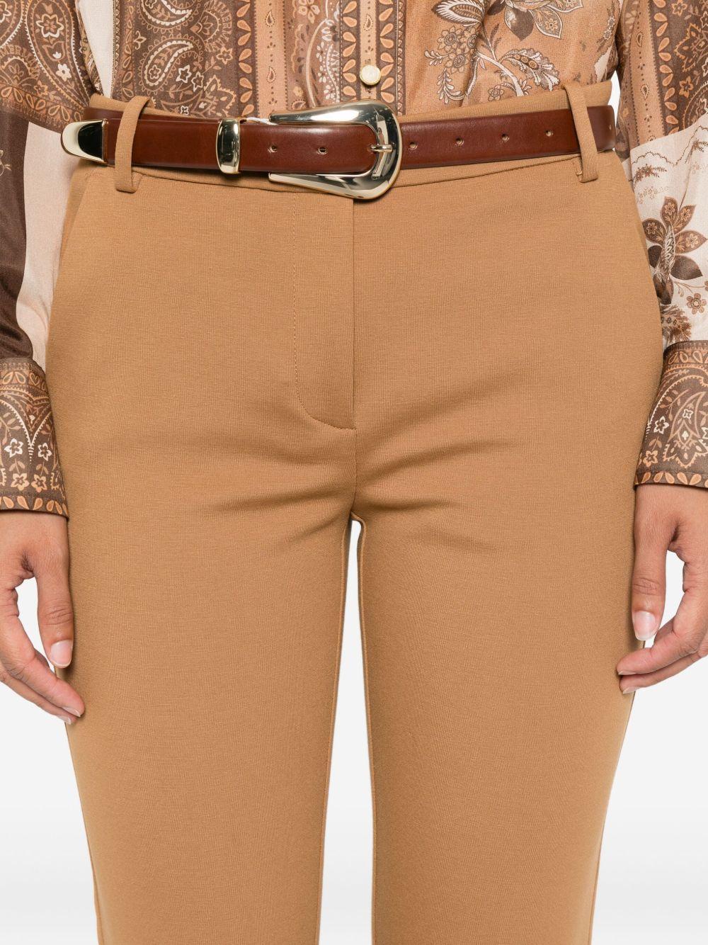 Technical fabric cigarette trousers 100155 A24DL08 PINKO 