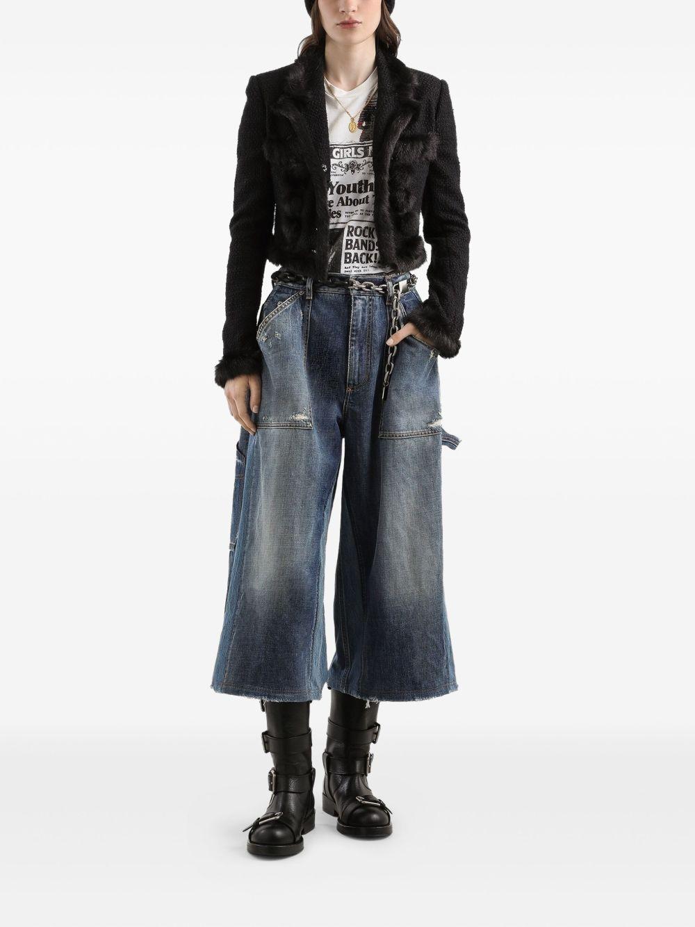 Denim bermuda FTDGGD G8OD4S9001 DOLCE & GABBANA 