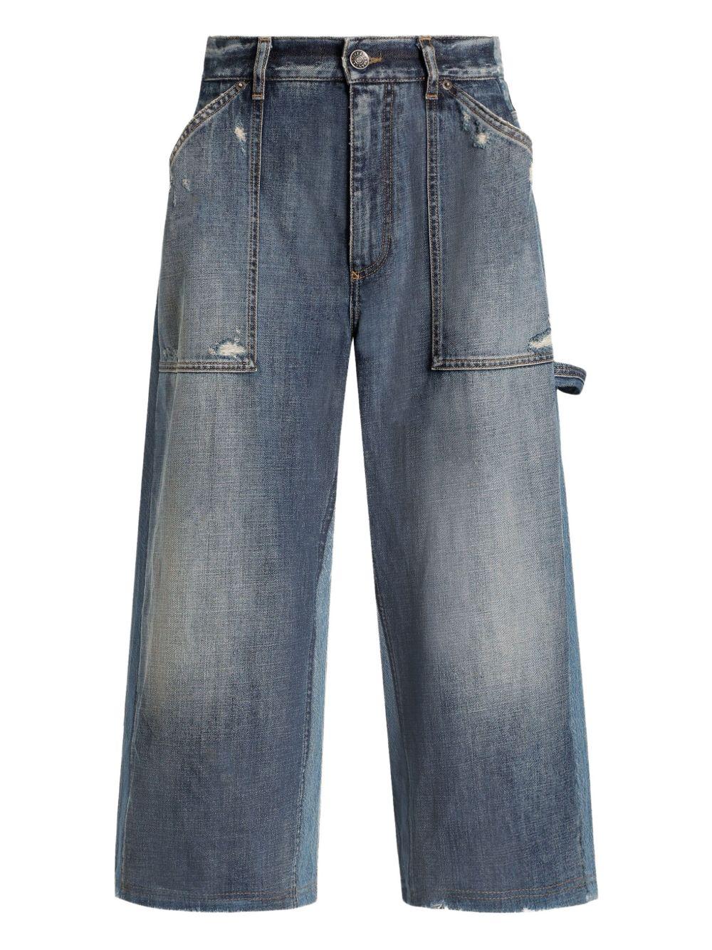 Denim bermuda FTDGGD G8OD4S9001 DOLCE & GABBANA 