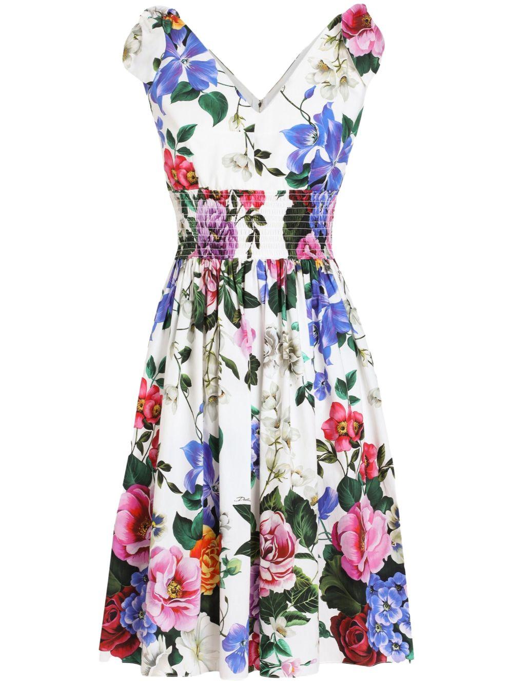 Floral print dress F6I0AT HS5S6HA5KT DOLCE & GABBANA 