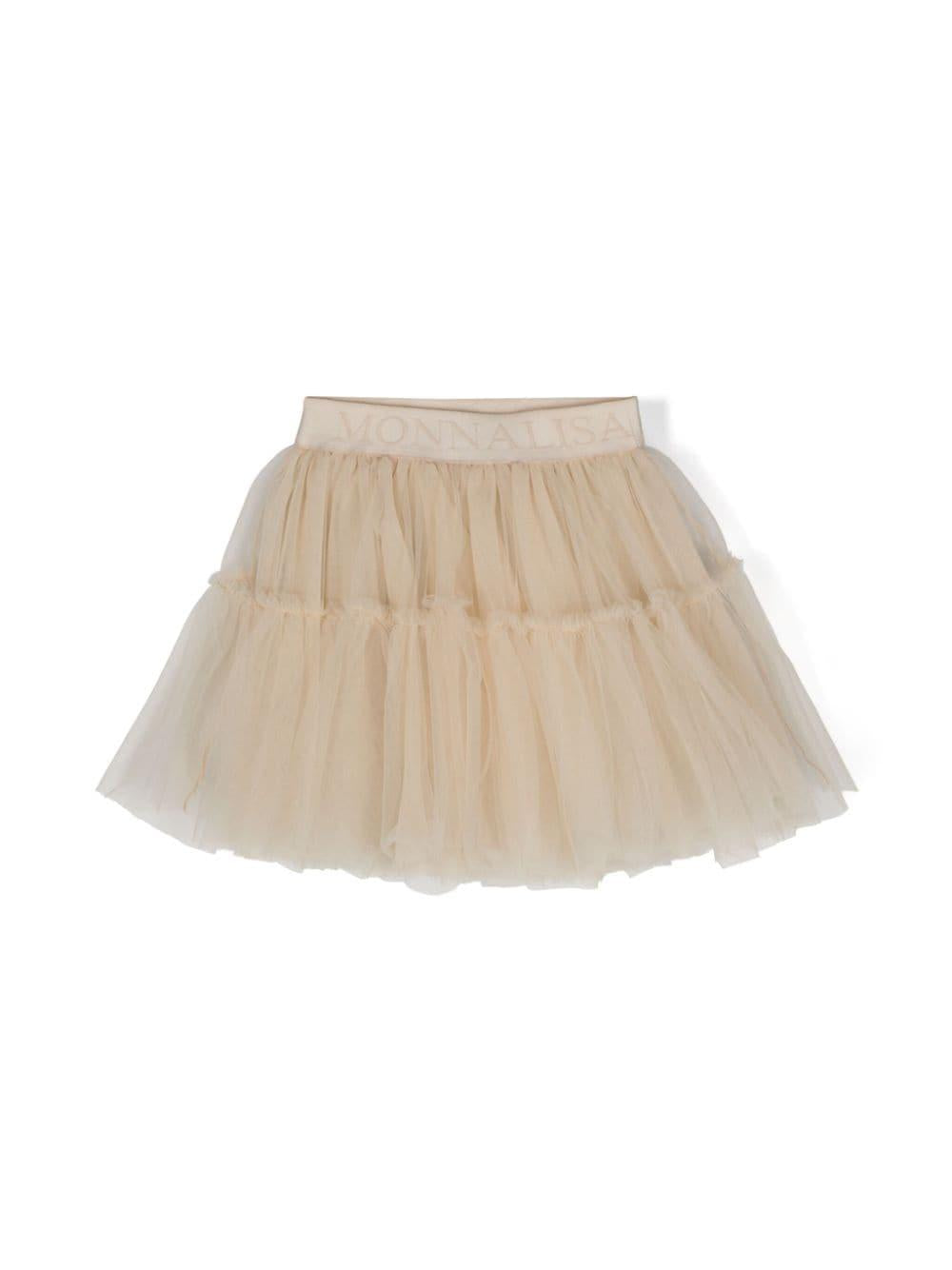 Toulle skirt<BR/><BR/> 17DGON T9945002S MONNALISA 