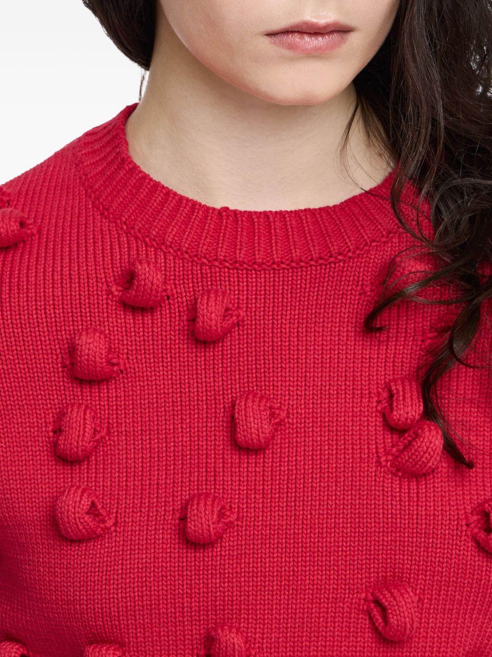 CROPPED LOOP JUMPER KW1446 YN0417445 JW ANDERSON 
