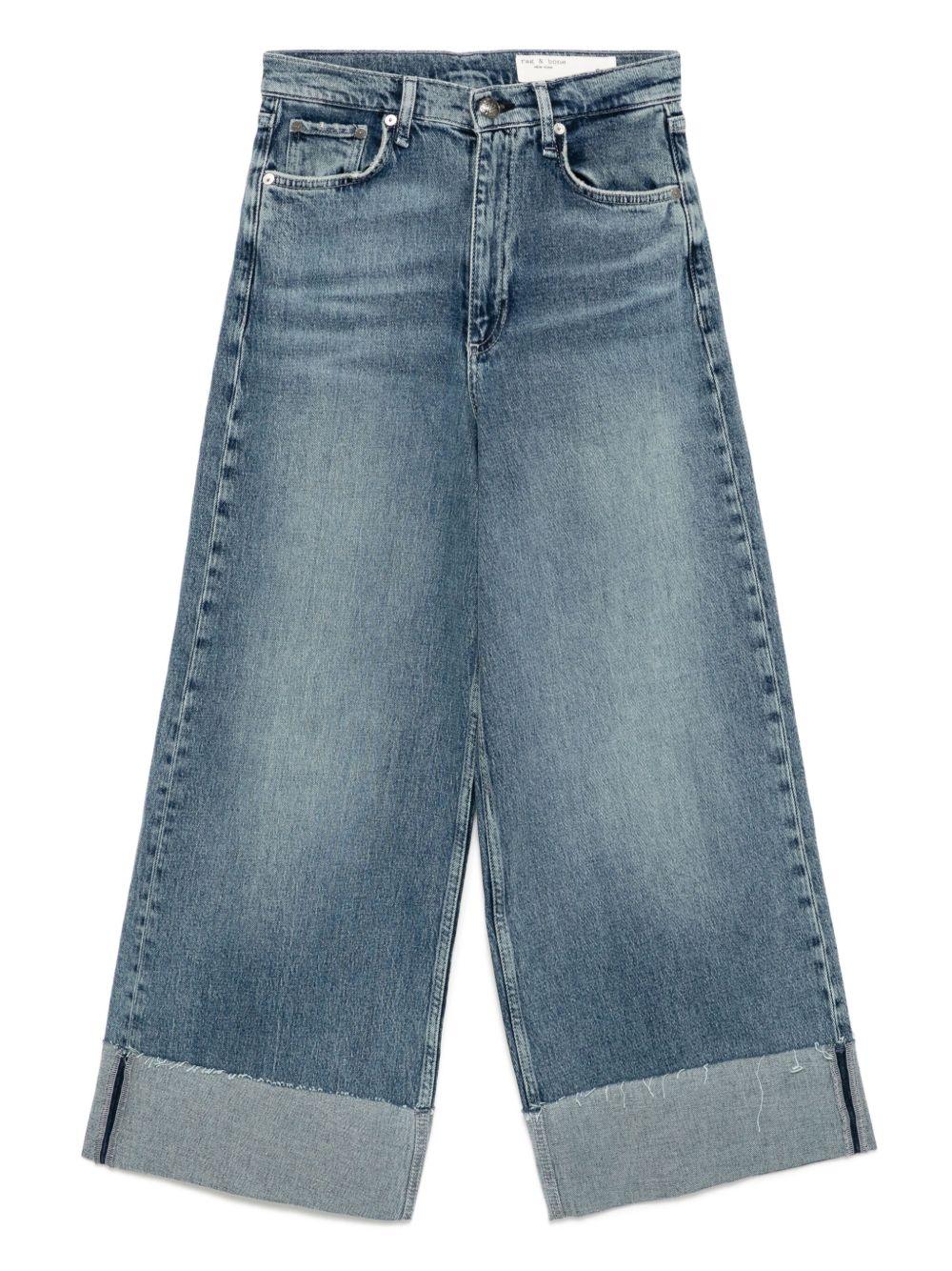 Ankle-length jeans with turn-ups WDD25S2993VSCA ATLANTIC RAG & BONE 