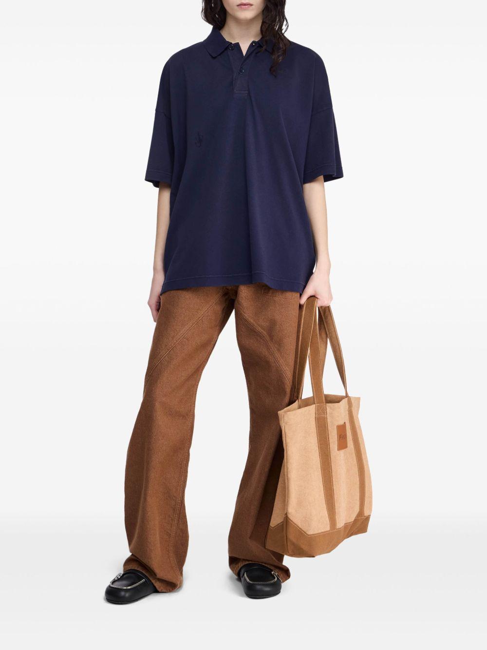 Wide-leg denim shorts<BR/><BR/> JO0269 PG1808888 JW ANDERSON 