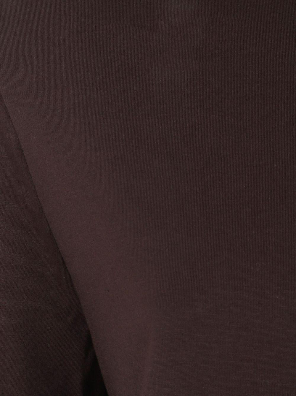 CARRINGTON PADDED SHOULDER TEE TSFS21180200 BROWN THE FRANKIE SHOP 