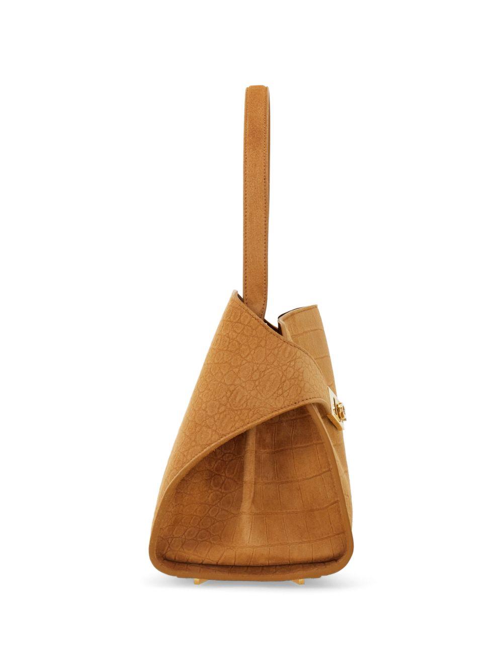 Hug soft shoulder bag (M) 219816 HUG SH S 792869NATURALE 6 FERRAGAMO 