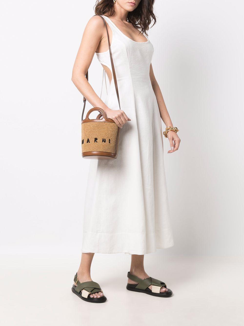 Tropicalia logo-embroidered bucket bag<BR/><BR/><BR/> SCMP0056Q1 P386000M50 MARNI 