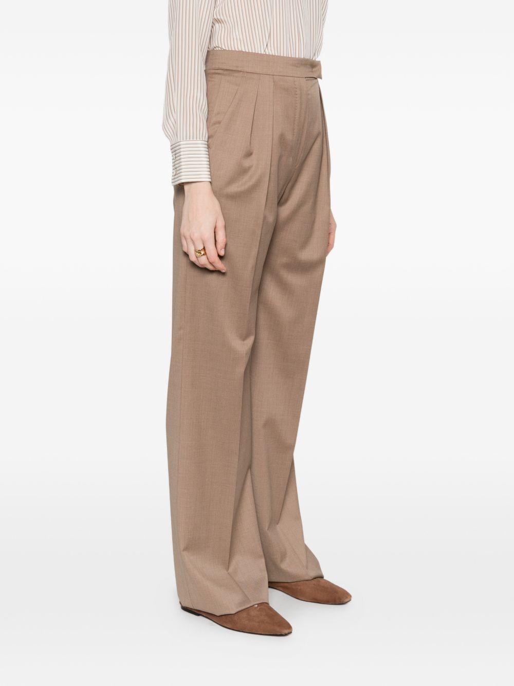 Wool twill trousers 2611131071 MXMZIMINO001 MAX MARA 