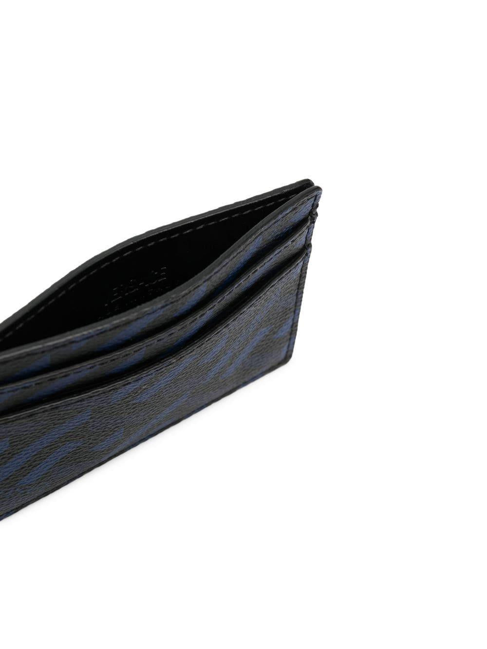Graphic-print cardholder DPN2467 1A019745U630 VERSACE 