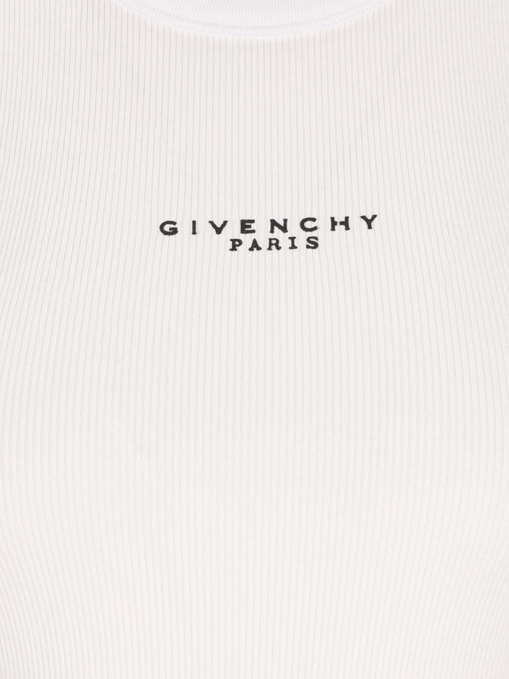 Slim fit tank top BW70FPP7BR 100 GIVENCHY 