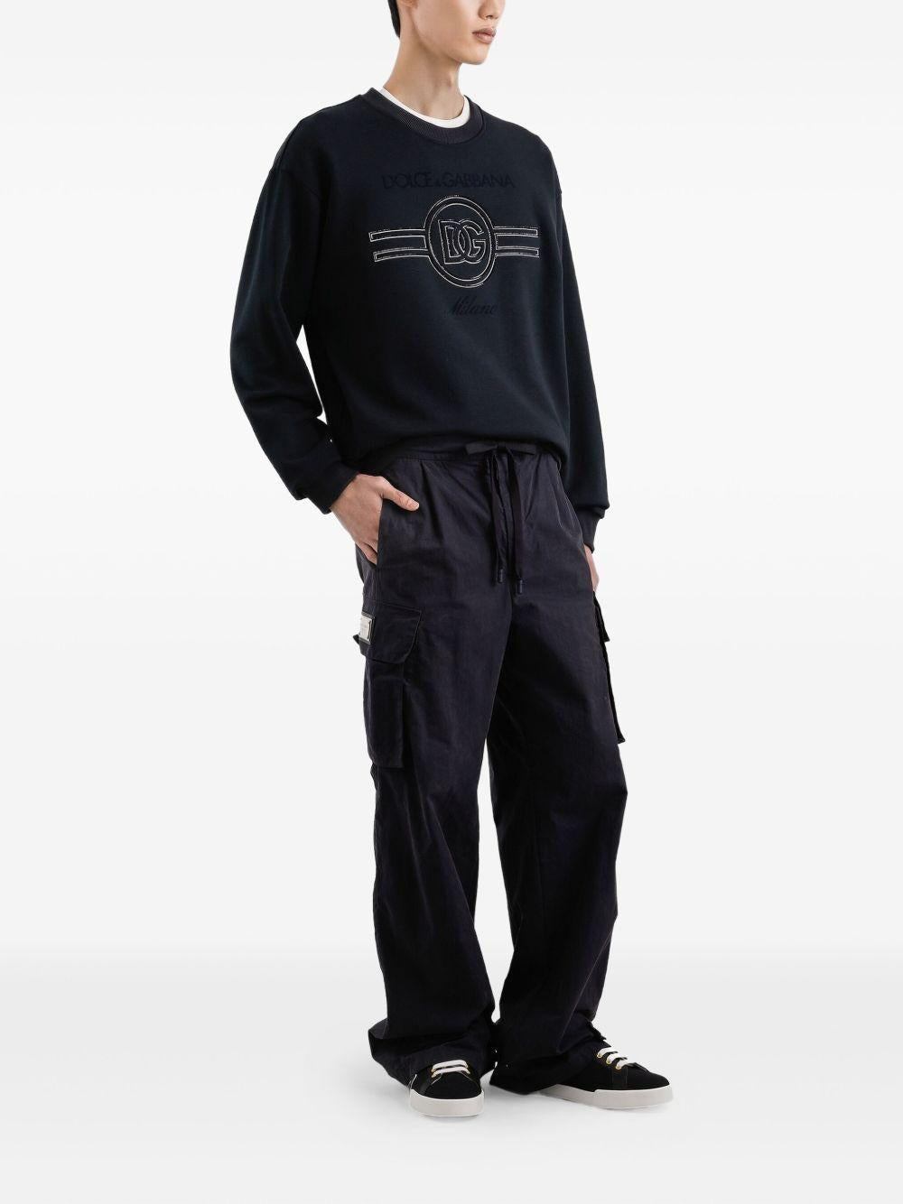 Sweatshirt with embroidery G9AHSZ G7PGBB0665 DOLCE & GABBANA 