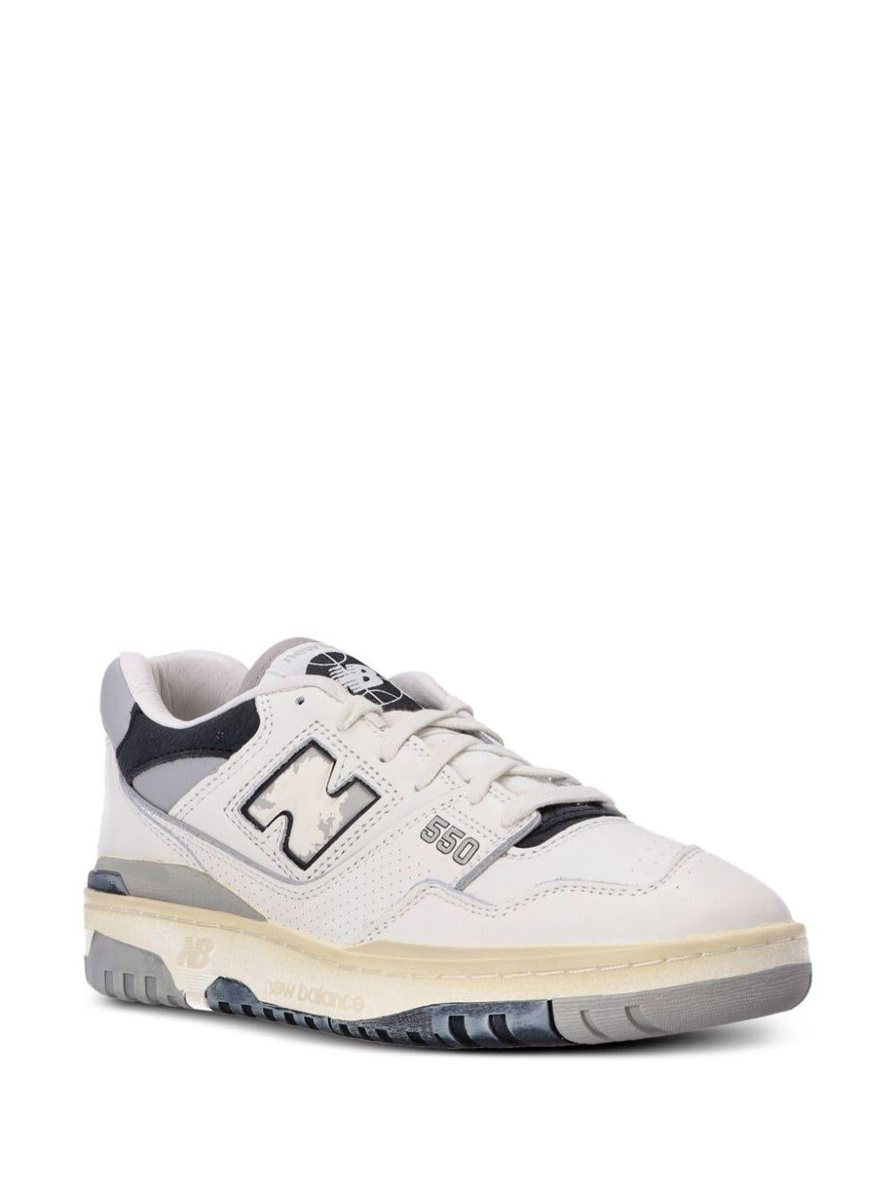 550 panelled leather sneakers<BR/><BR/><BR/> BB550VGB  NEW BALANCE 