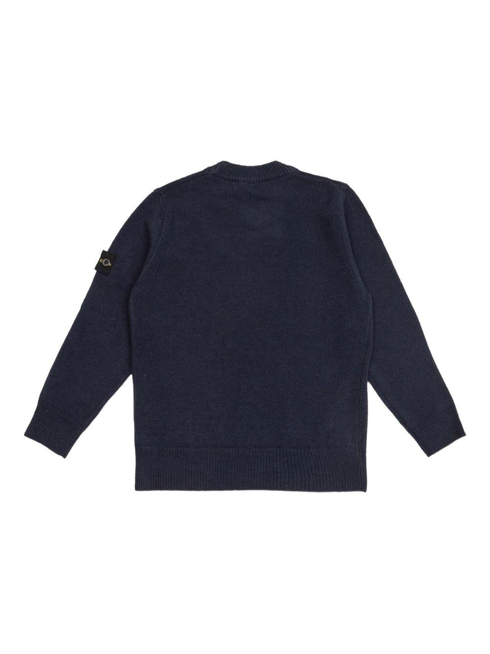 Knit crewneck jumper K2S165100002 S00M1V0020 STONE ISLAND KIDS 