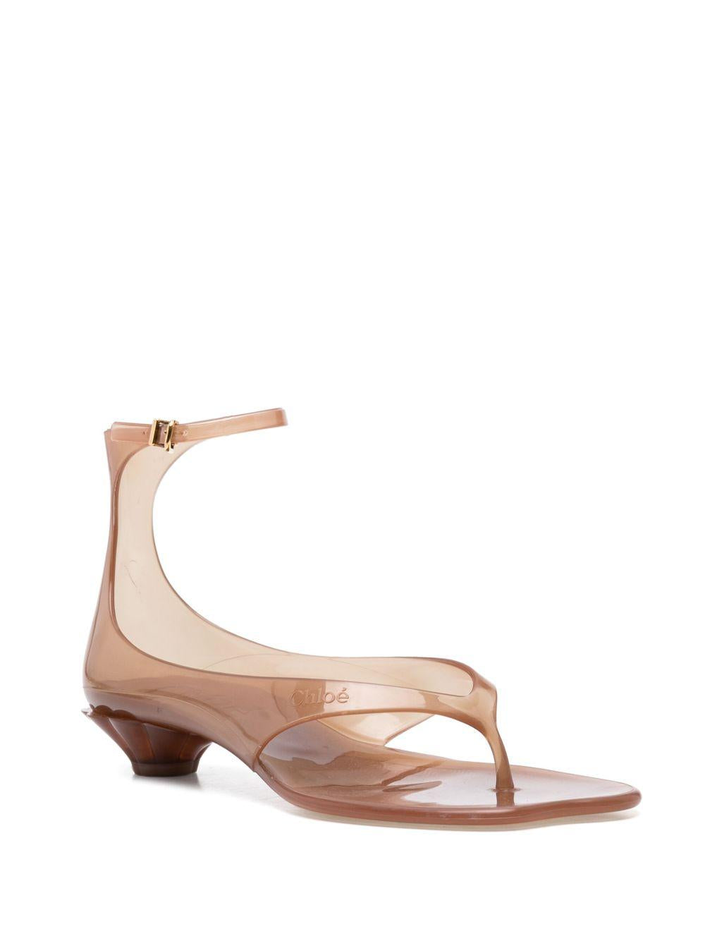 Jelly adjustable-strap sandals CHC25U09VRQ 26O CHLOÉ 