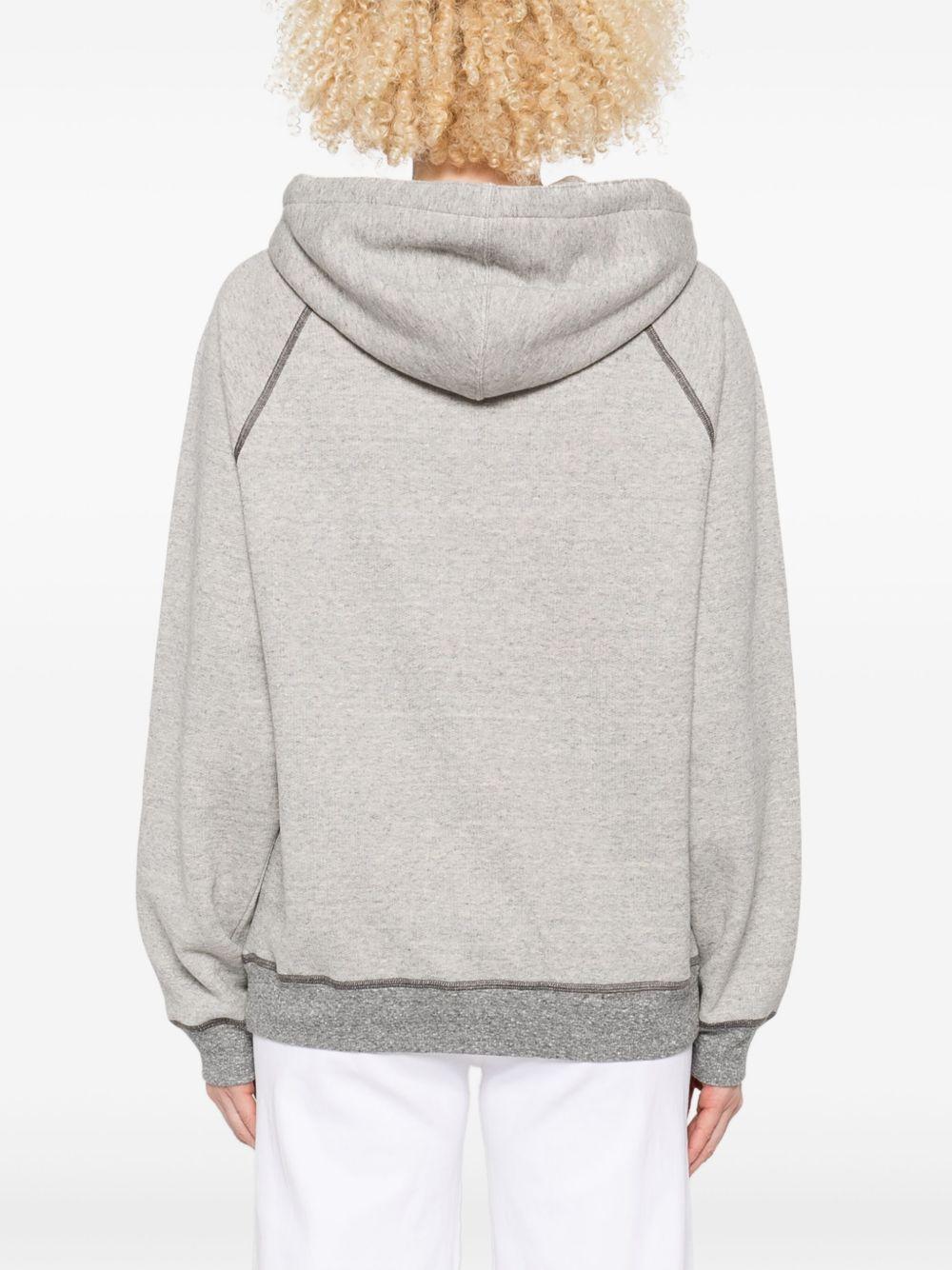 Oversized logo hoodie in a cotton fleece mix CH25AJH10179 060 CHLOÉ 