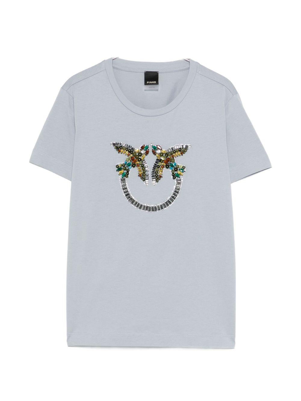 quentin logo t-shirt 100535 A33FE87 PINKO 
