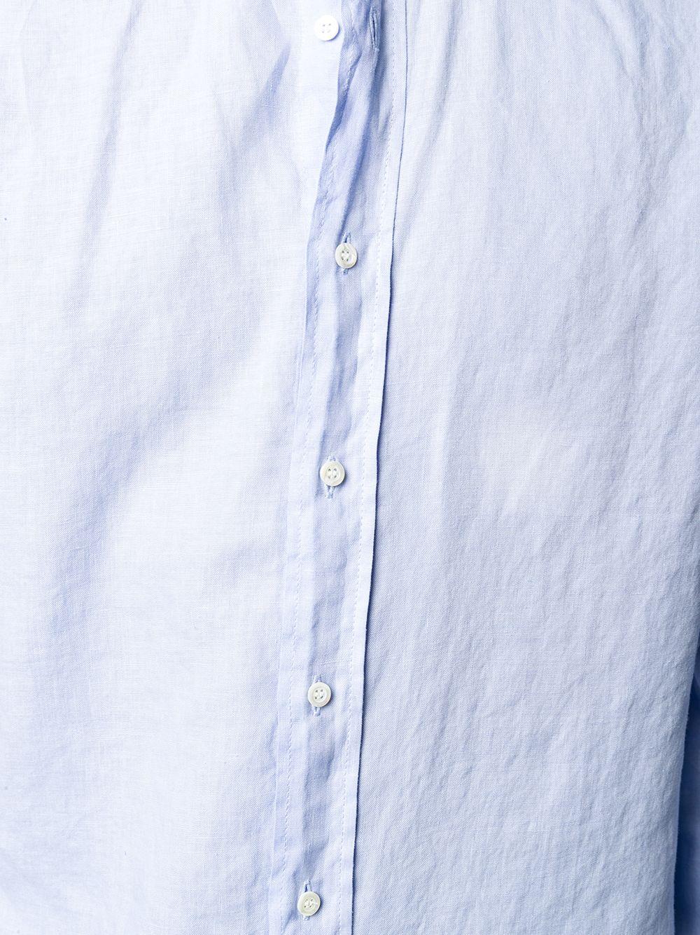 band collar linen shirt S6_A_CE76 C19585070 ASPESI 