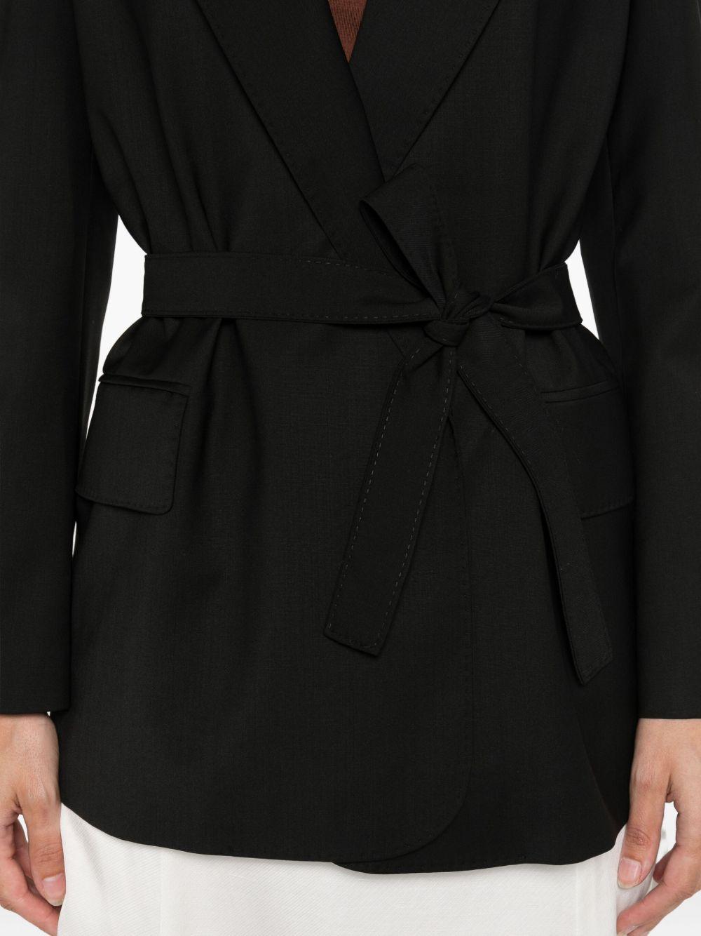 Belted woollen cloth blazer 2521046101 TALENTO010 MAX MARA 