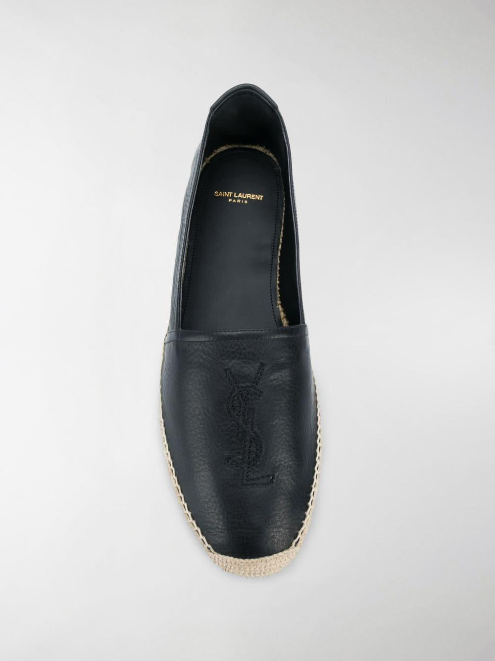 Monogrammed espadrilles 5096160AS00 1000 SAINT LAURENT 
